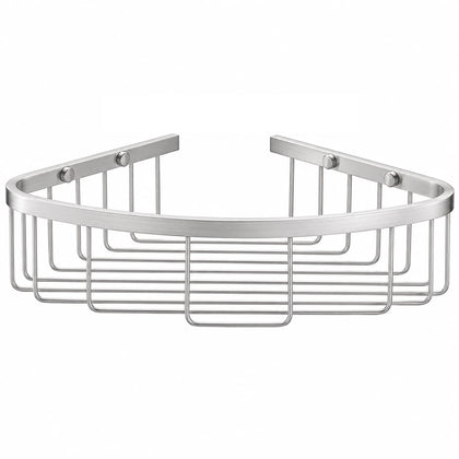 Double Polished Chrome Corner Shower Basket