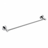 Wall-Mounted Polished Chrome Towel Bar