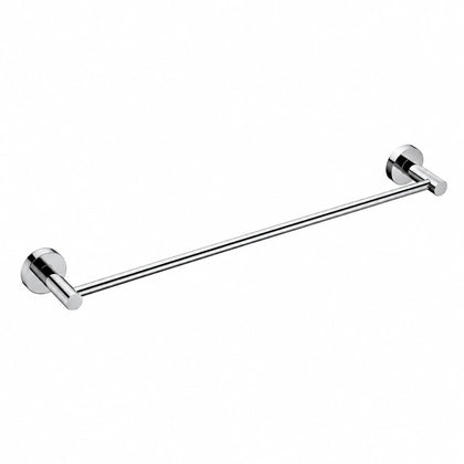 Wall-Mounted Polished Chrome Towel Bar