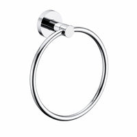 Polished Chrome Bathroom Towel Ring