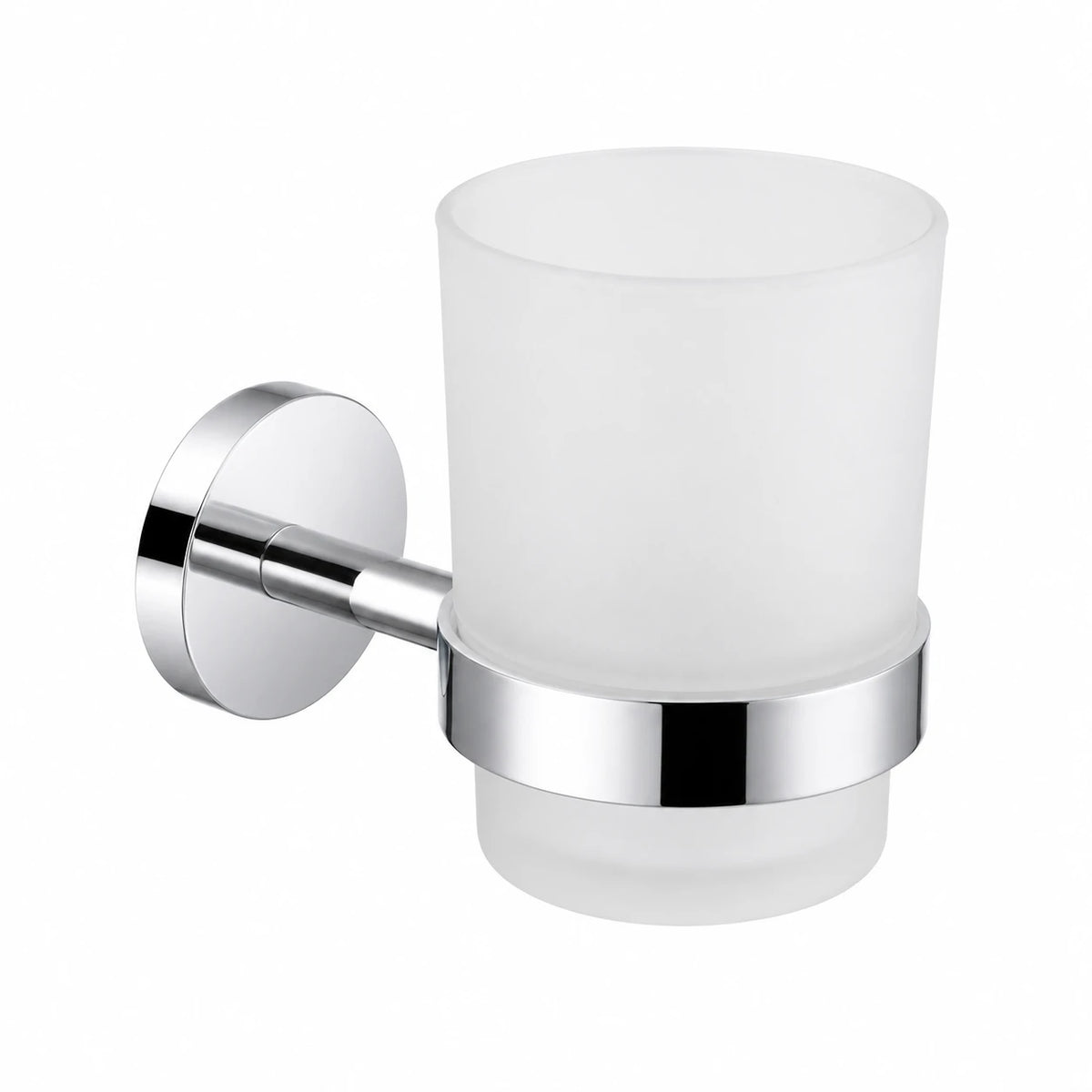 Polished Chrome Tumbler Holder — wall-mounted SUS304 stainless steel bathroom hardware | SANIKB