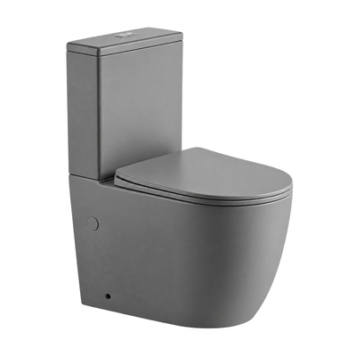 SANIKB TC-7002 two-piece toilet, Gray
