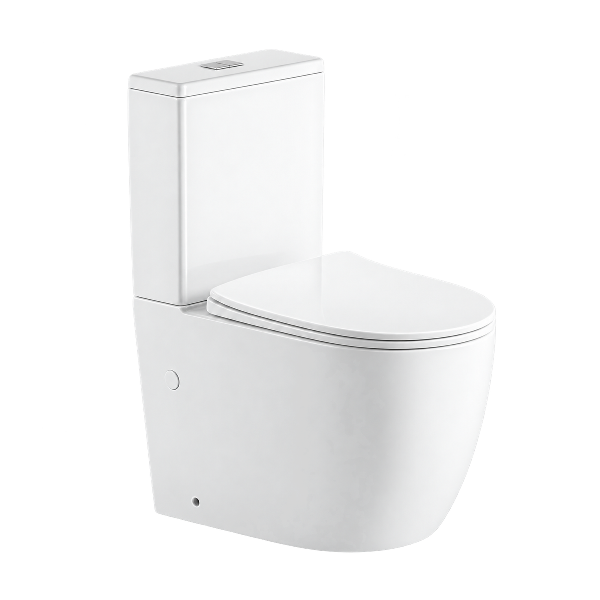 SANIKB TC-7002 two-piece toilet, White