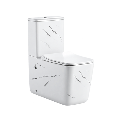SANIKB TC-7311 two-piece toilet, White