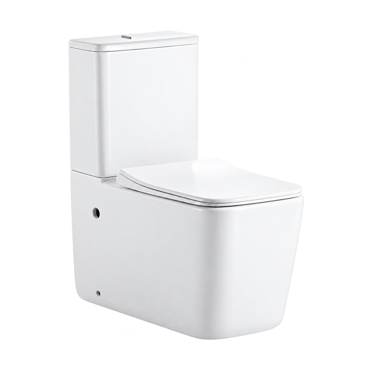 SANIKB TC-7311 ceramic two-piece toilet, white