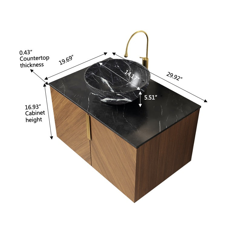 SANIKB ARAI 30 inch Oak factory configuration reference with dimensions