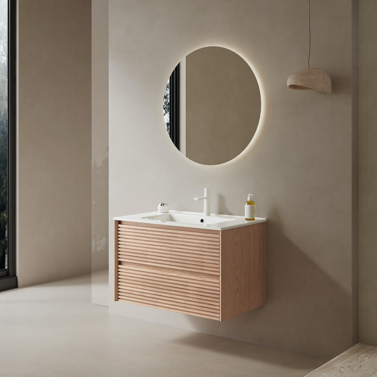 SANIKB BRON 30 inch Natural Walnut factory configuration reference