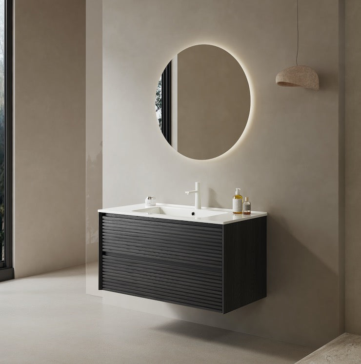 SANIKB BRON 36 inch Dark Oak factory configuration reference