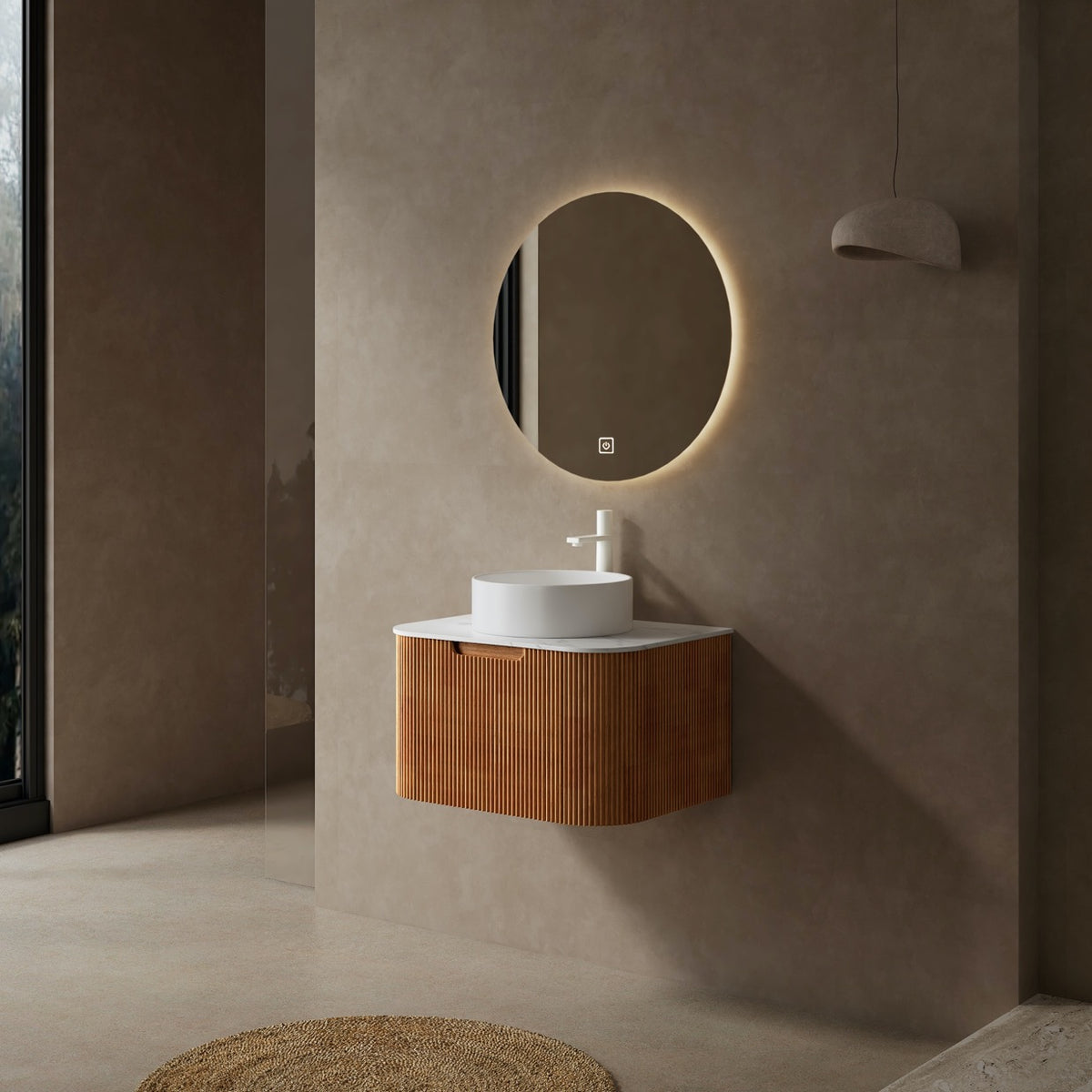 SANIKB DINA 24 inch Light Oak factory configuration reference