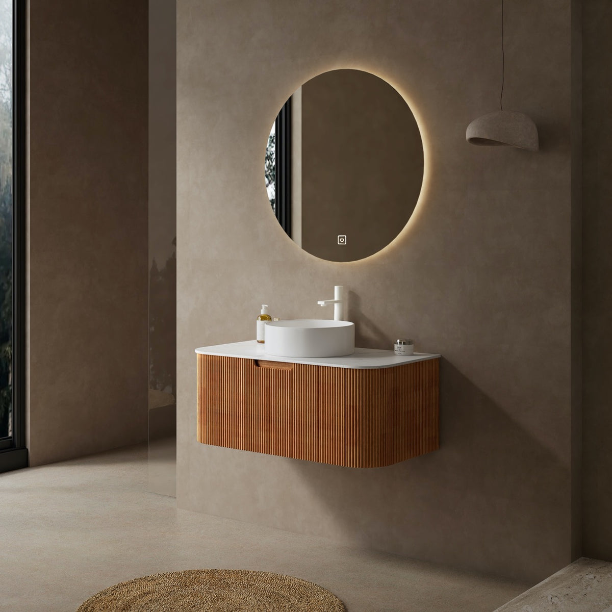 SANIKB DINA 36 inch Light Oak factory configuration reference