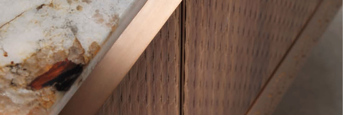 LD-5368 counter edge and woven front detail