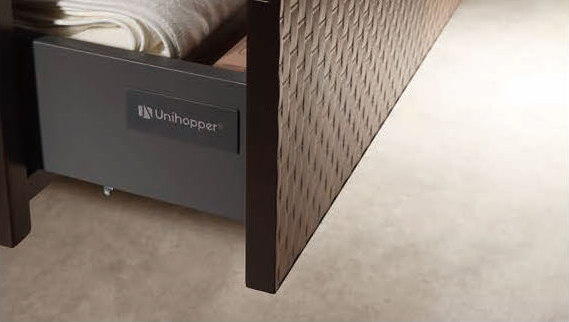 LD-5377 drawer side and woven front detail
