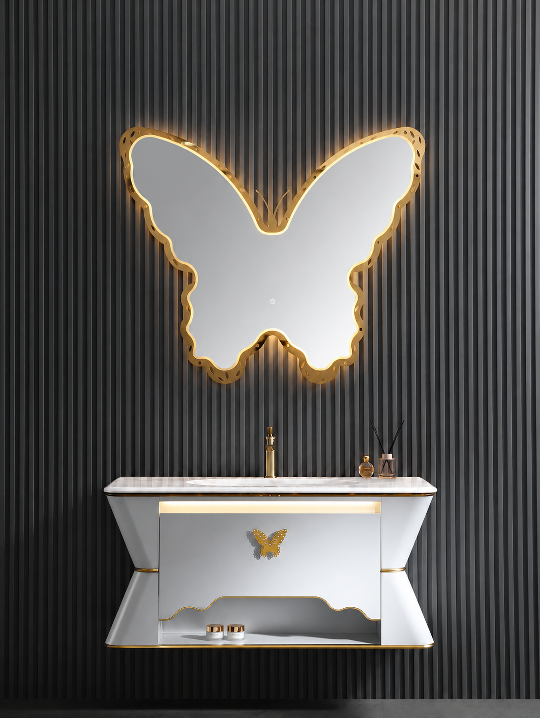 LD-5395 bathroom vanity scene reference reconstruction