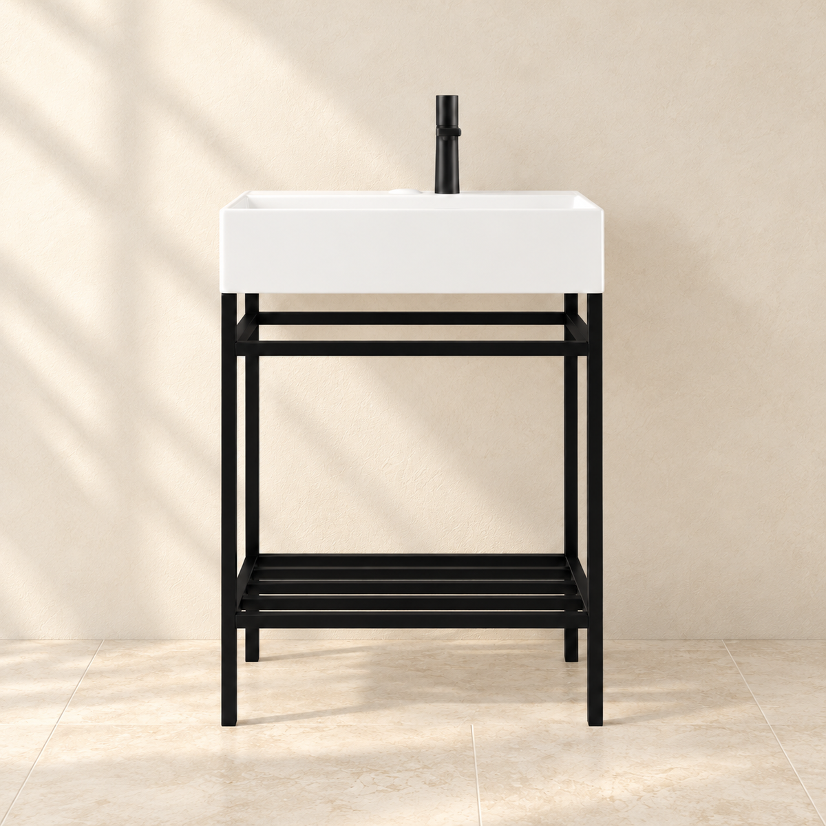 SANIKB LOFI bathroom vanity in an illustrative bathroom setting
