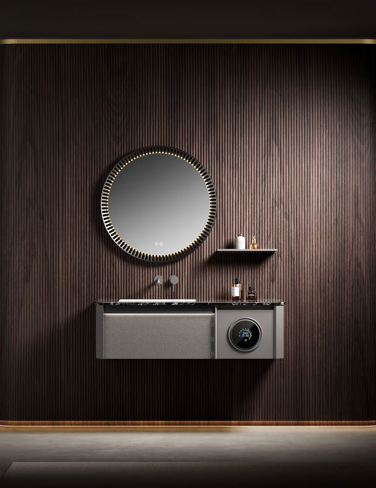 NB-3002 factory family scene and detail reference