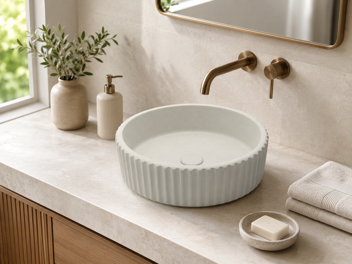 Concrete basins