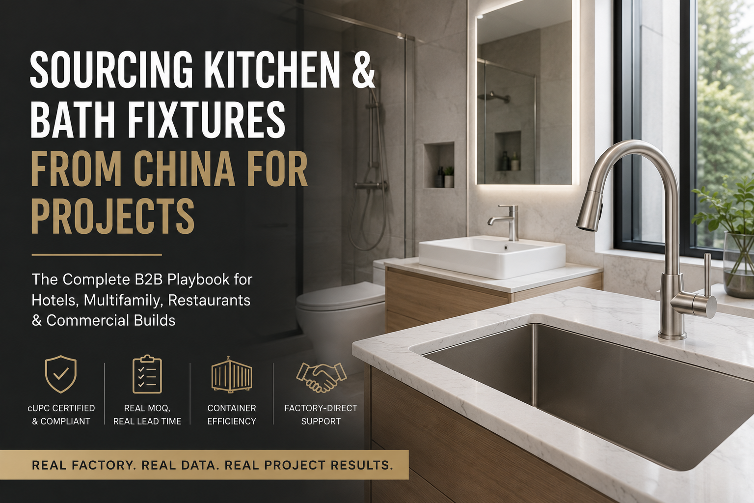 Kitchen and bath fixture sourcing and quality inspection in China