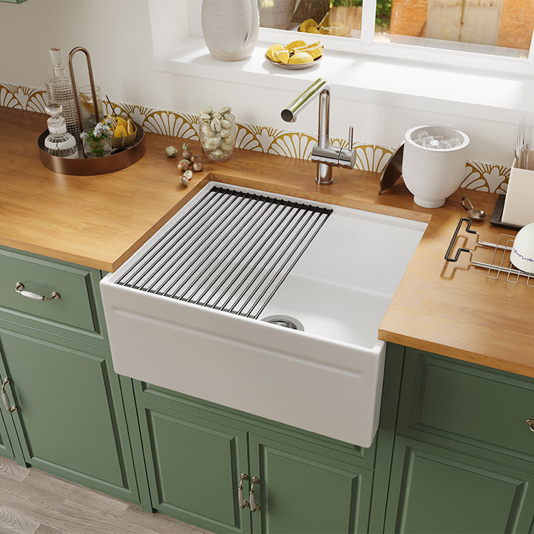 Fireclay farmhouse kitchen sink, a top pick for 2025