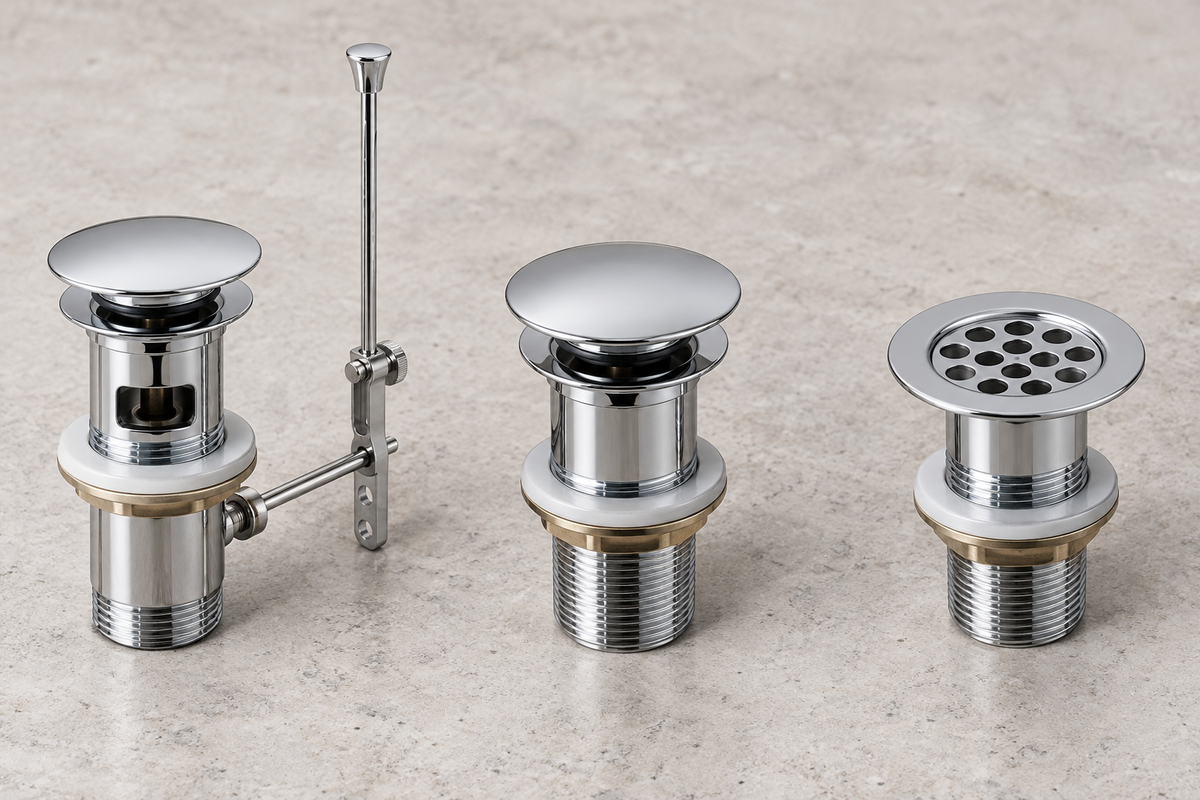 Sink Topper Bathroom Sink Stopper Types: Operation and Replacement | SANIKB