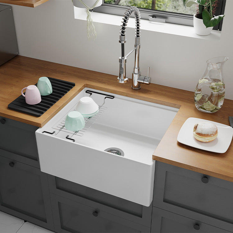 24 inch fireclay sink