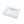 White rectangular ceramic basin with soft-curve interior and single rear faucet hole, on a white background