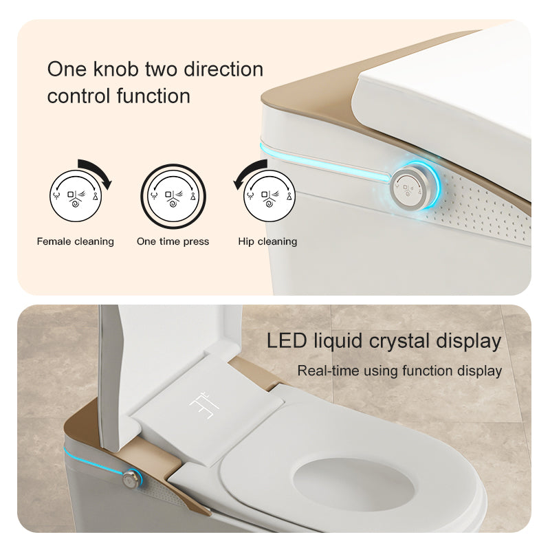 One Piece Smart Toilet with Heated Seat - Model K1