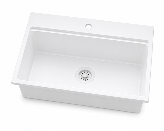 Quartz Composite Kitchen Sink (Undermount) | SANIKB SN8549