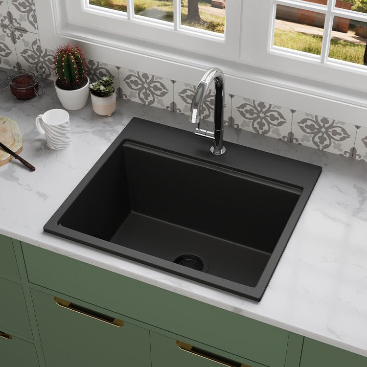 White Quartz Sink – Quartz Composite Undermount Sink | SANIKB SN6459