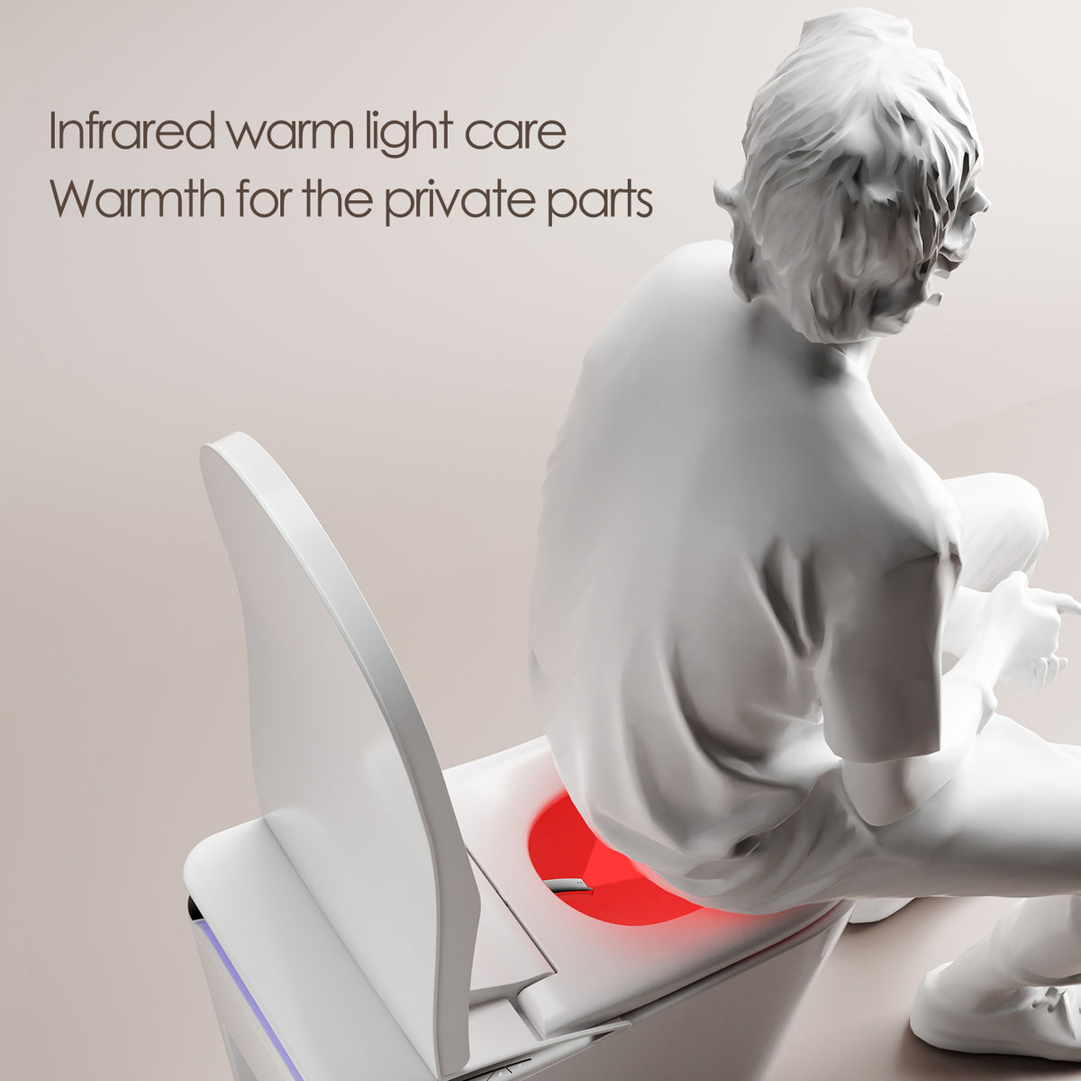 Voice Control Smart Toilet with Bidet Wash - Model K2