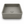 Speckled square concrete basin C0023 in GG color with textured exterior and rounded inner corners for countertop bathroom projects