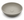 Shallow round concrete basin C0039 in GW finish with low-profile vessel design for countertop bathroom projects