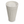 C4005 fluted outdoor concrete pedestal sink in CW finish with round freestanding ribbed body