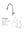 19-Inch Pull-Down Kitchen Faucet — SANIKB F372602