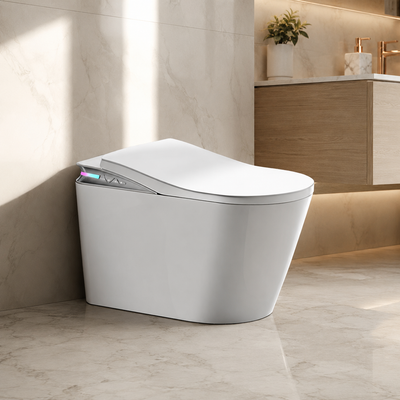 Voice-control smart toilet with bidet wash — SANIKB K2