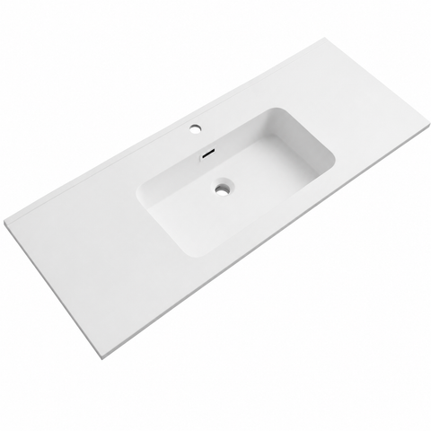 1210 × 465 × 158 mm · Blanc mat