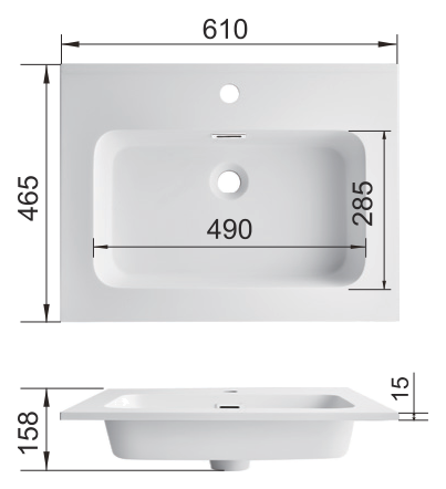 RSB610MW drawing