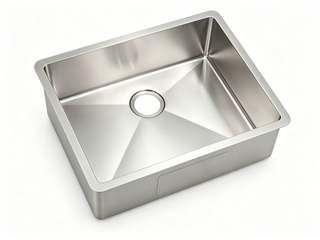 Stainless steel undermount kitchen sink, 23x18 — SANIKB S2318
