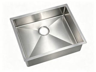 Stainless steel undermount kitchen sink, 25x20 — SANIKB S2520