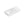 White ceramic narrow rectangular wall hung basin with single faucet hole and compact design