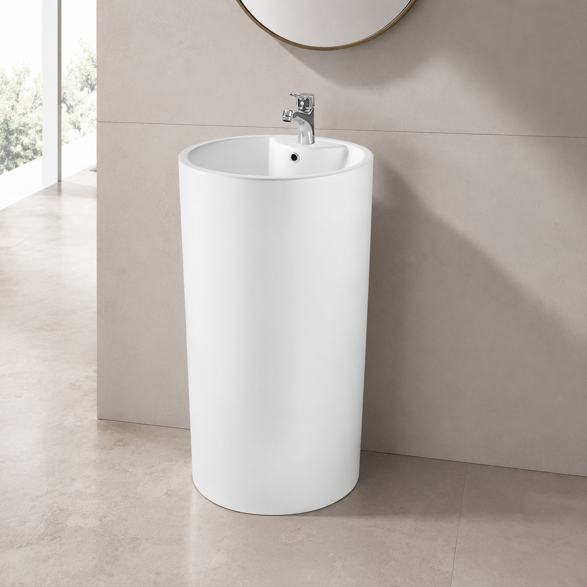 1002 Series Pedestal Basin