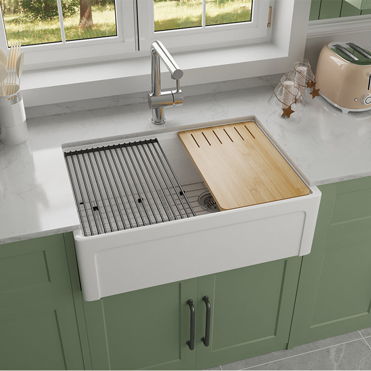 30 Inch Top Mount Apron Sink – Copper Farmhouse Sink | Model SN105W3020