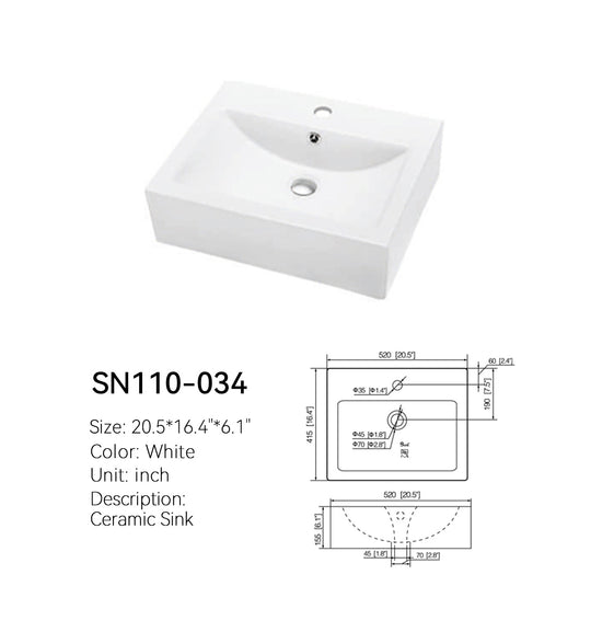 SN110-034 Art Basin