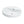 White 18.5 in round ceramic basin with a single faucet hole and center drain, shown on a plain background