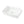 White rectangular ceramic vessel basin with slim above-counter profile and center drain