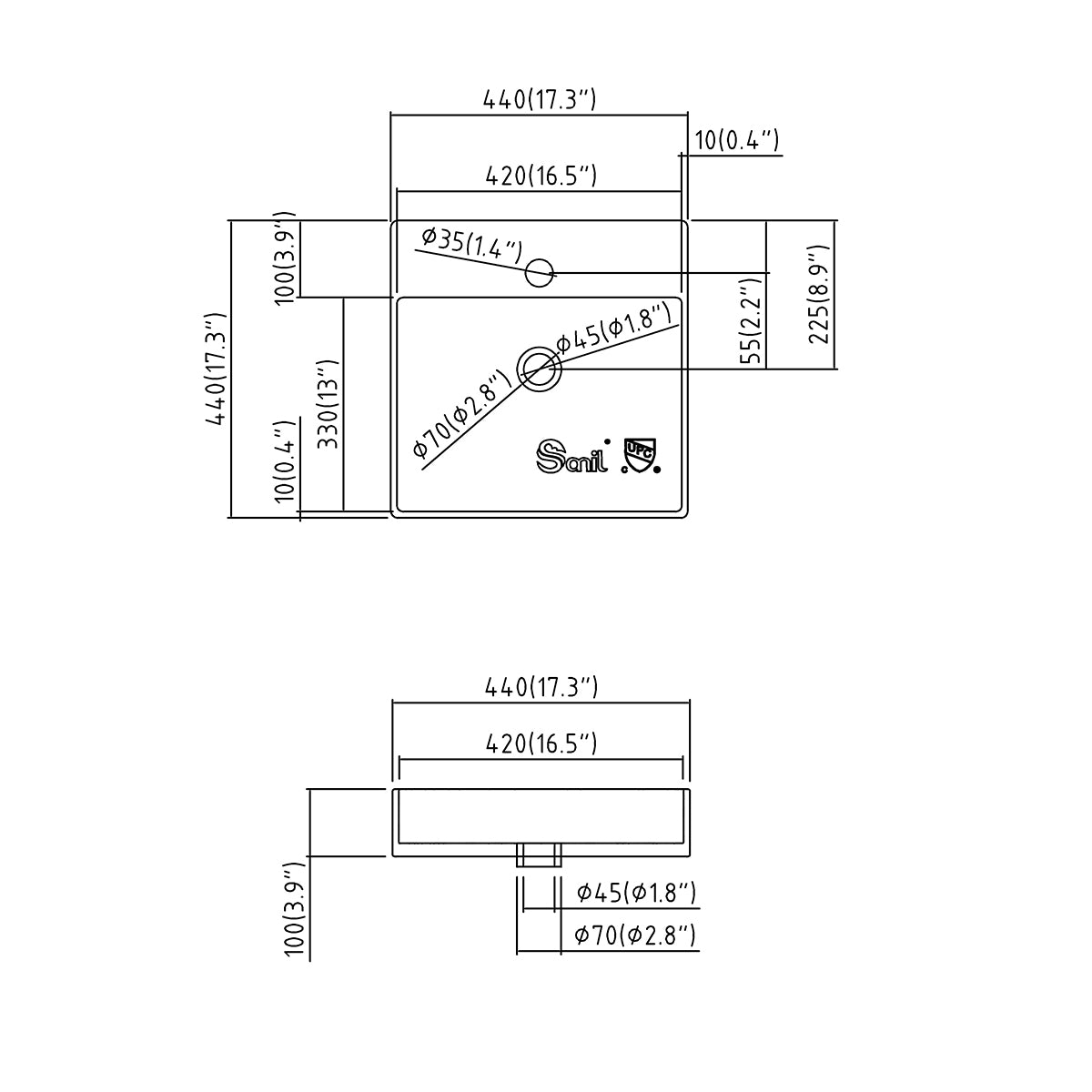 SN177 Series Art Basin