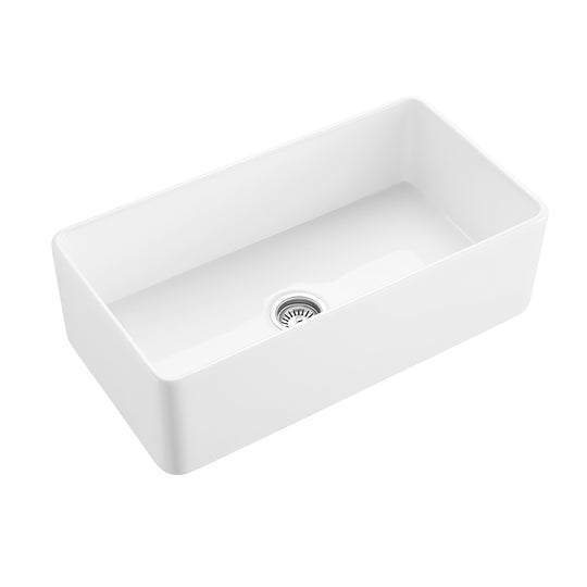 Black Farmhouse Kitchen Sink – Deep Farmhouse Kitchen Sink | SANIKB SN3618