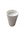Cylinder natural stone white bathroom pedestal basin SP1022