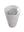 Cylinder natural stone white bathroom pedestal basin SP1030