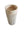 Fluted natural stone beige bathroom pedestal basin SP1032