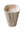 Square natural stone beige bathroom pedestal basin SP1037